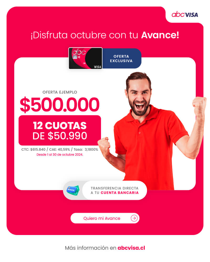 pide tu avance con tu abcvisa