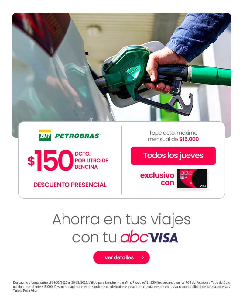 ¡Descuento en Petrobras usando tu tarjeta abcvisa!