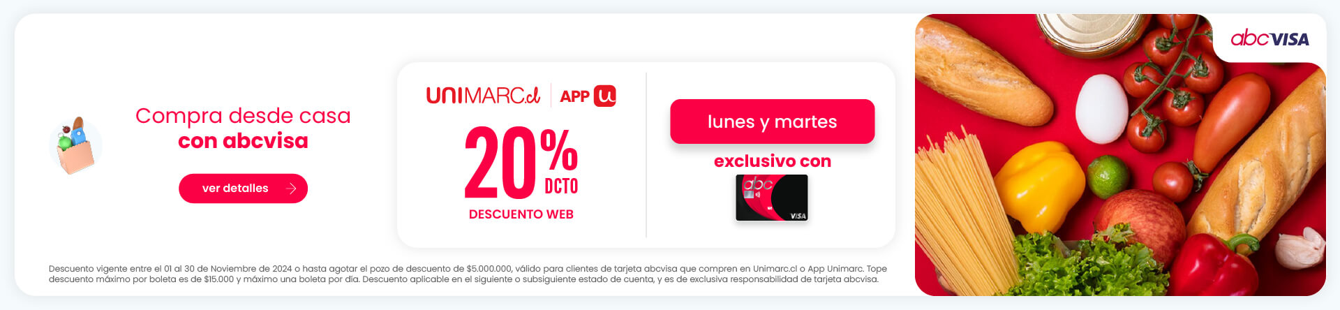 oferta en abcdin.cl