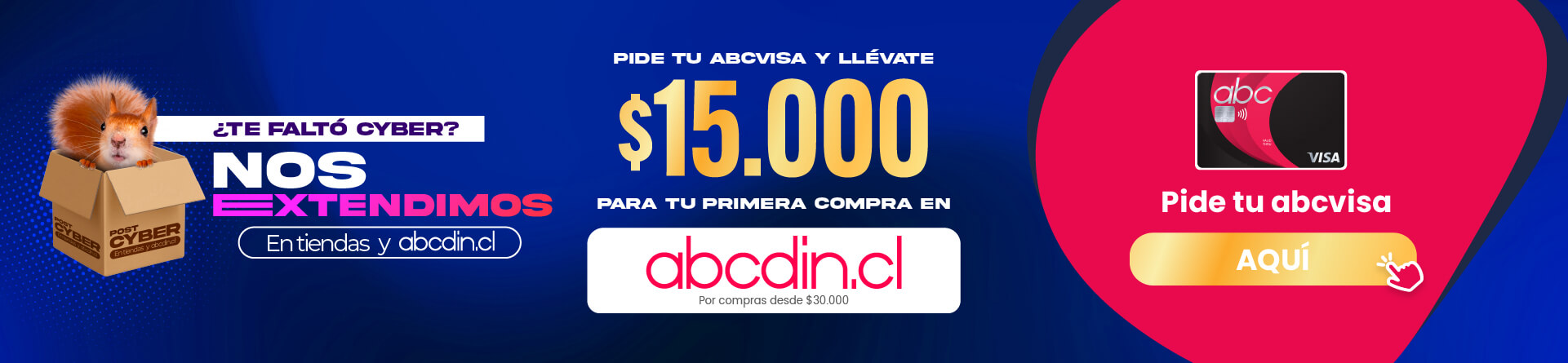 Solicita tu abcvisa este Cyber