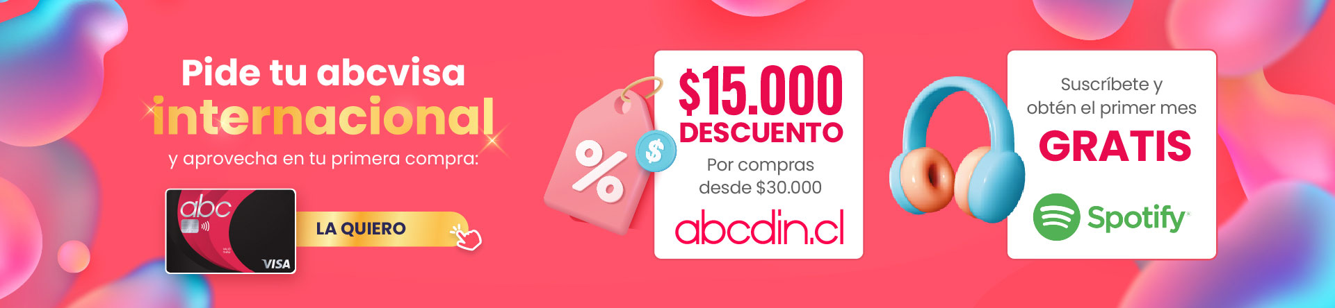 Un AHORRASMO que te hará bailar sin parar - Pide online tu abcvisa
